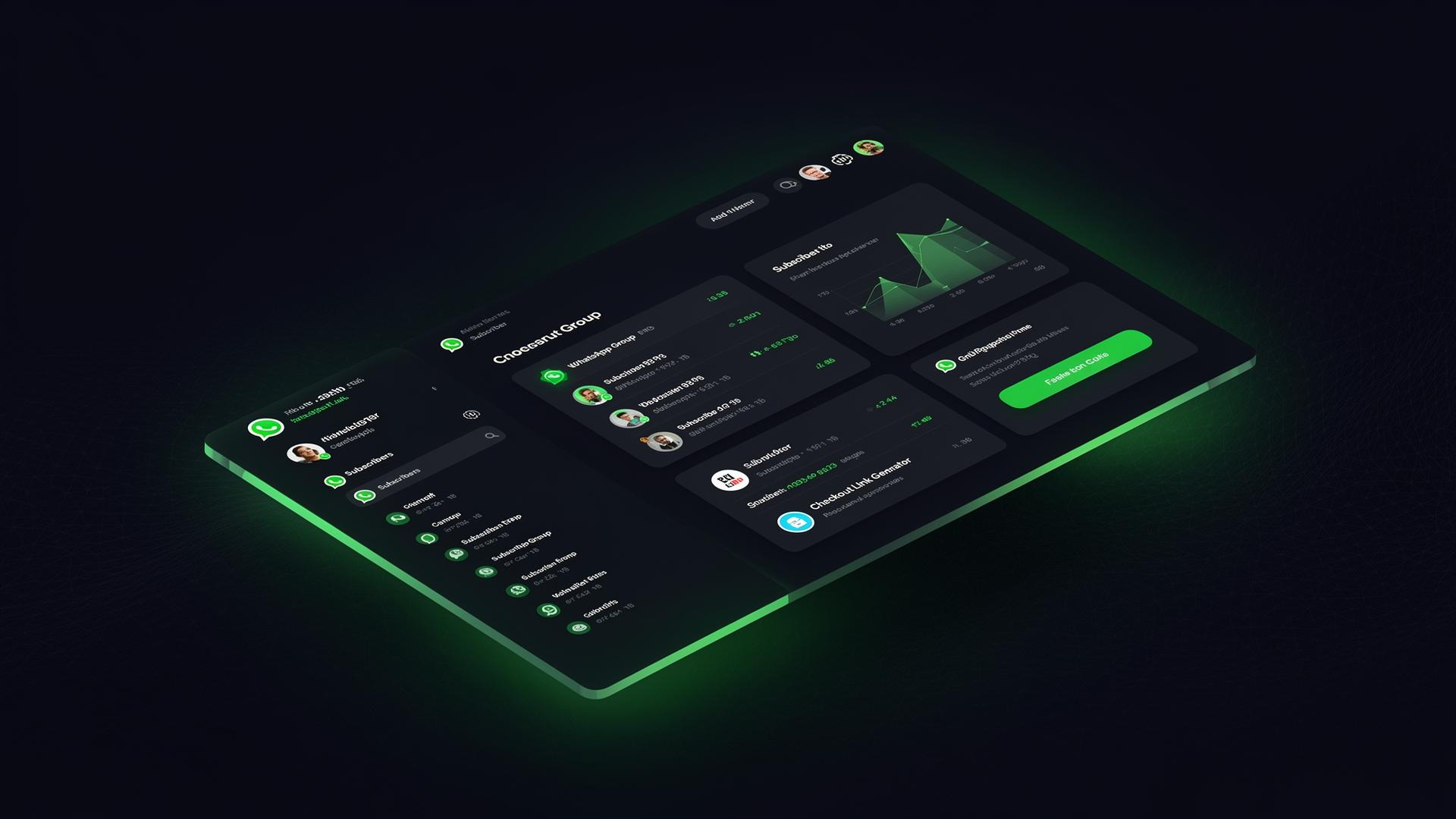 Painel ZaapPay para gerenciar grupos VIP de WhatsApp